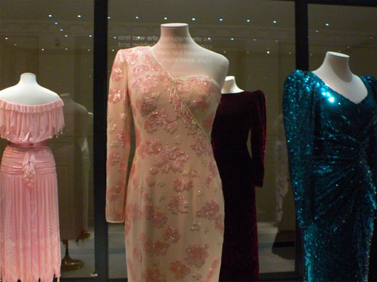 l'exposition des robes de gala de Lady Diana