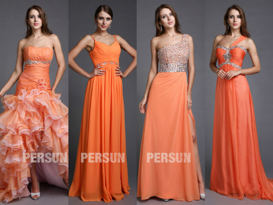 robe-orange-chic-pour-soiree