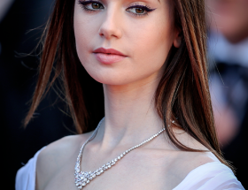 Lily Collins à festival de Cannes