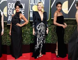 s'habiller en noire Golden Globe 2018