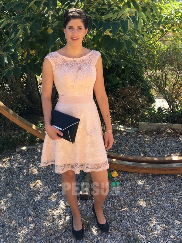 robe de cocktail pastel