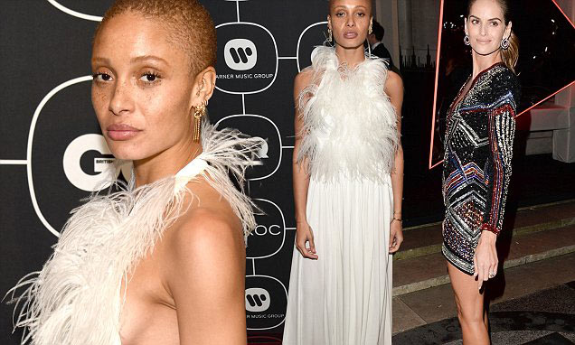 Adwoa Aboah et Izabel Goulart aux Brit Awards 2018