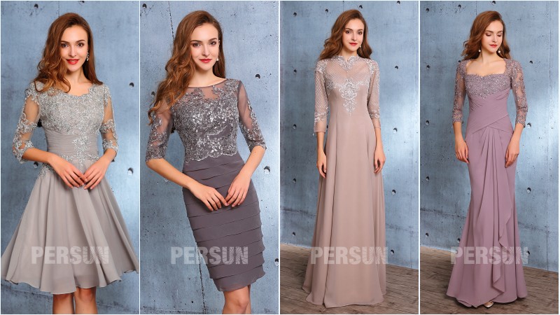 robe longue avec guipure